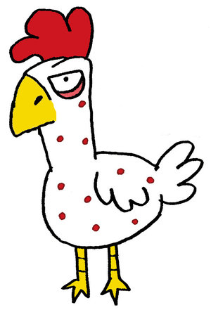 Chicken pox chicken