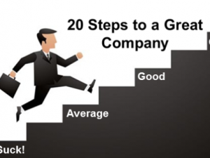 20 Steps to a Great Company